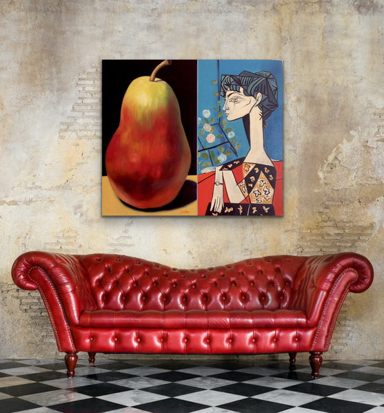 Looking at Picasso   36x42   C$2.600